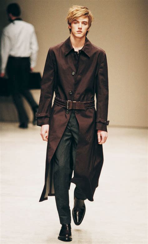 prada ad mens 2001 cardigan suede|FW 2001 Menswear .